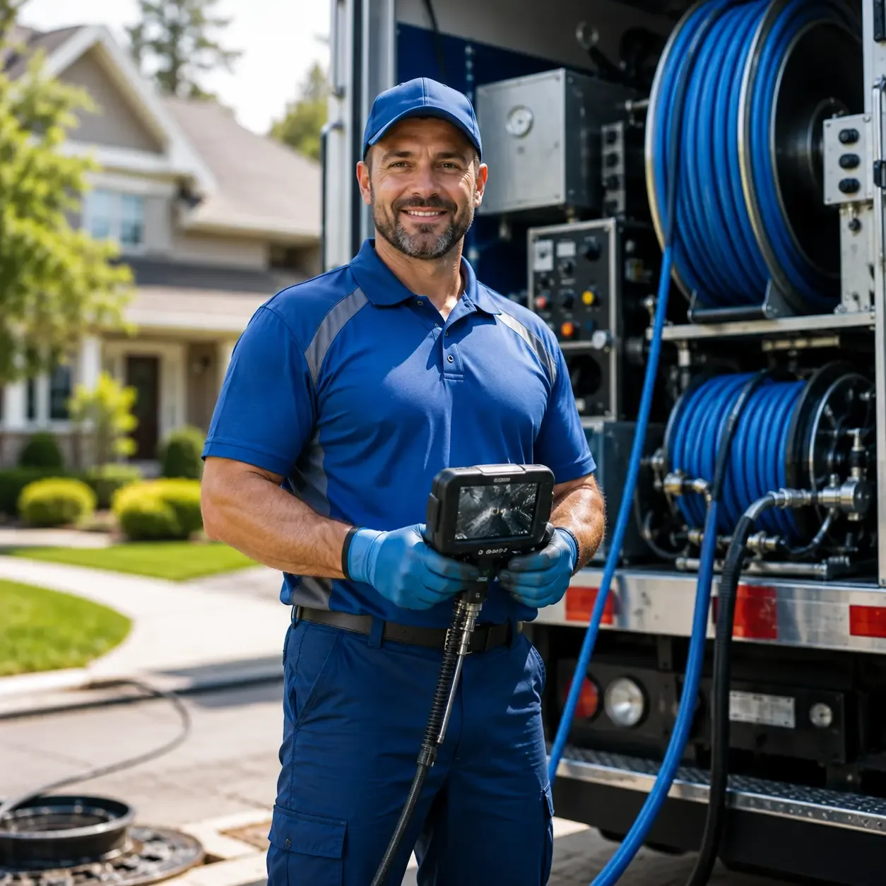 Local outdoor drain cleaning specialists in Three Rivers, MI